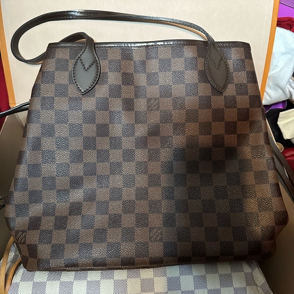 LOUIS VUITTON DAMIER EBENE NEVERFULL MM - Picture 6 of 6